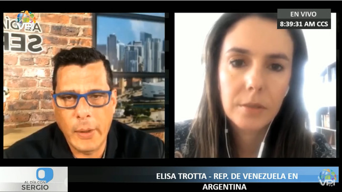 Embajadora de Venezuela en Argentina - Elisa Trotta