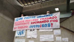Trabajadores del hospital Pastor Oropeza (Lara) cumplen una semana de protesta