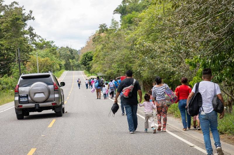 Migrantes venezolanos en México | Foto: Cortesía