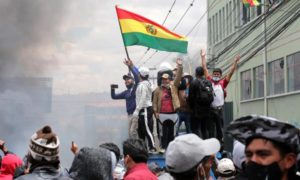 Protestas en Bolivia. Foto: Twitter