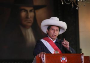 Pedro Castillo, presidente de Perú. Foto: EFE