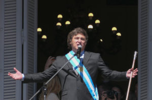 Javier Milei, presidente de Argentina. Foto: EFE.