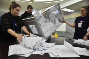 Elecciones en Rusia 2024. Foto: AFP.